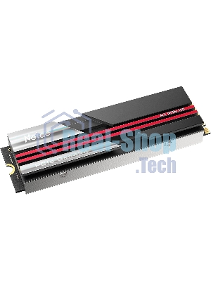 Накопитель SSD Netac NV7000, 1Tb, M.2 2280, PCIe 4.0 x4, NVMe, R/W 7200/5500, с радиатором