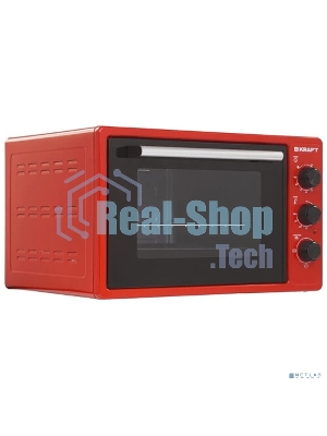 Мини-печь KRAFT KN-MO 3900 FR красный