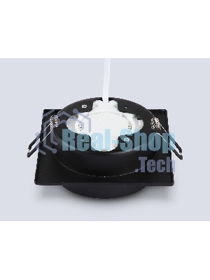 Светильник Ambrella light TN6710 BK черный IP44 GX53 max 15W 105*105*45