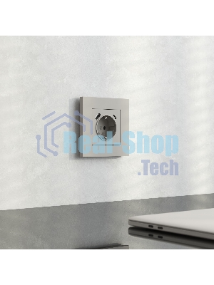 Рамка на 1 пост Slab (дымчатый софт) W0012917