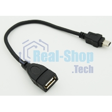 Кабель USB Behpex OTG USB(f)/miniUSB (0.2м)