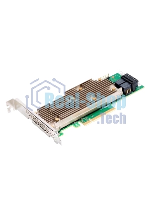 Контроллер MegaRAID 9460-8I SGL (05-50011-02), PCIe 3.1 x8 LP, SAS/SATA/NVMe, RAID 0,1,5,6,10,50,60, 8port(2 * int SFF8643), 2Gb Cache, 3508ROC