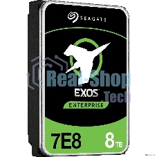 Жесткий диск Seagate HDD SAS 8Tb Exos 12Gb/s 7200rpm 256Mb 1 year warranty (replacement ST8000NM001A)