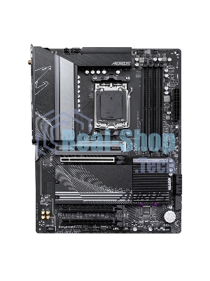 Материнская плата GIGABYTE B650 AORUS ELITE AX V2, AM5, AMD B650, 4xDDR5, 4xSATA, 3xM.2, 1xPCI-E 4.0 x16, 1xHDMI, 1xDP, 1xUSB-C 3.2 Gen 2, 5xUSB-A 3.2 Gen 1, 2xUSB-A 3.2 Gen 2, 4xUSB-A 2.0, 1x 2.5Gb LAN, 3x3.5 мм, 7.1, ATX