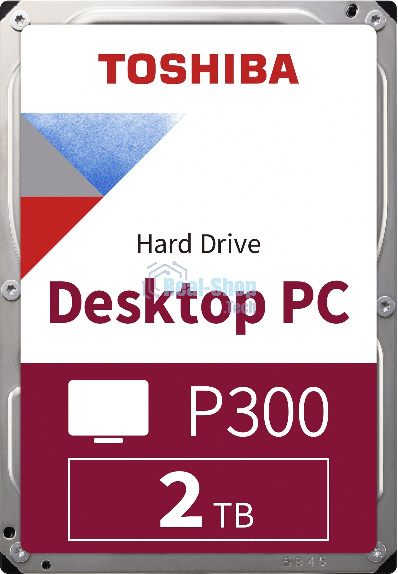 Жесткий диск Toshiba Original SATA-III 2Tb HDWD320UZSVA P300 (7200rpm) 128Mb 3.5