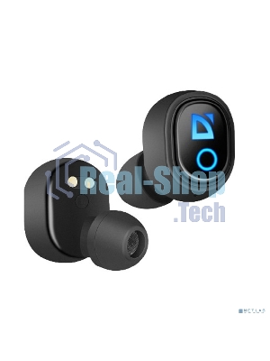 Наушники TWS Defender Twins 639 черный, внутриканальные, Bluetooth, до 4 ч