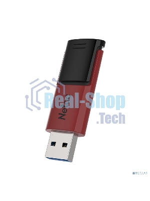 Флешка USB Netac U182 (NT03U182N-064G-32RE), 64Gb, USB 3.0, R/W 70/30, красный/черный