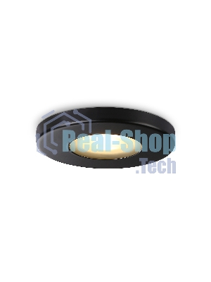 Светильник Ambrella light TN1181 BK черный IP44 GU5.3 D85*34