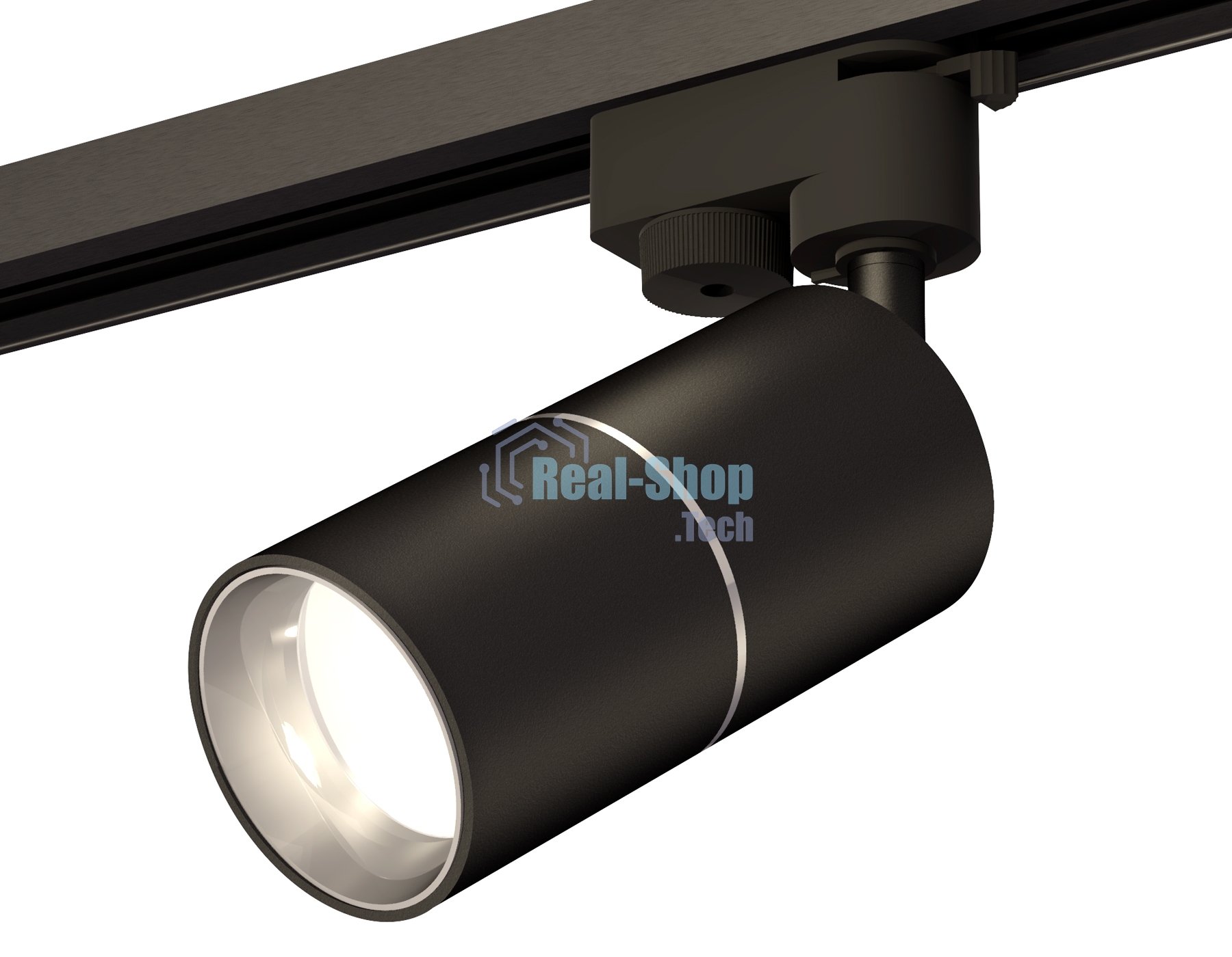Светильник Ambrella light XT6302001 SBK/PSL черный песок/серебро полированное MR16 GU5.3 (A2521, C6302, A2060,  C6302, N6112)