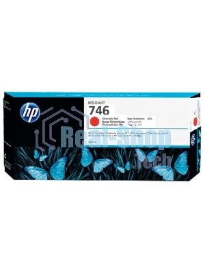 Картридж струйный HP 746 300-ml хроматический красный Ink Cartridge