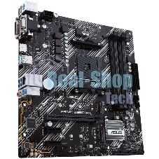 Материнская плата ASUS PRIME B550M-K, AM4, AMD B550, 4xDDR4, 4xSATA, 2xM.2, 1xPCIe 4.0 x16, 2xPCIe x1, 1xDVI-D, 1xHDMI, 1xVGA, 1x 1Gb LAN, 4xUSB 3.2 Gen 1, 2xUSB 3.2 Gen 2, 3x3.5 мм, 7.1, mATX