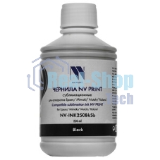 Чернила NV PRINT сублимационные NV-INK1000BkSb для аппаратов Epson, Mimaki, Mutoh, Roland (1000ml) Black, box