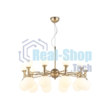 Люстра Ambrella light LH51051/20 GD/FR золото/белый матовый G9*20 max 28W D750*460