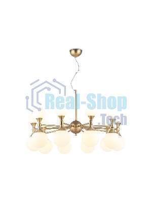 Люстра Ambrella light LH51051/20 GD/FR золото/белый матовый G9*20 max 28W D750*460