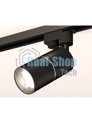 Светильник Ambrella light XT6302001 SBK/PSL черный песок/серебро полированное MR16 GU5.3 (A2521, C6302, A2060,  C6302, N6112)