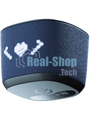 Умная колонка Sber Boom Home, 8Вт, с экраном, 1 динамик, часы, мультирум, TWS, Zigbee хаб, Wi-Fi, Bluetooth 5.0, Zigbee, Салют, морской