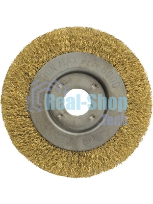 Кордщетка FIT 39065колесо желтая 125мм