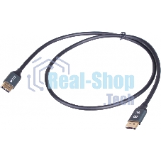 Кабель Ultra HD DisplayPort (m) DisplayPort (m) 1м черный пакет