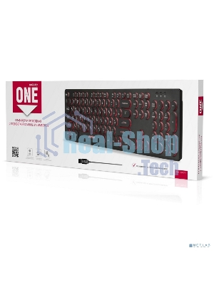 Клавиатура проводная с подсветкой Smartbuy ONE 328 USB Black SBK-328U-K