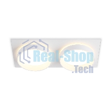 Светильник Ambrella light TN6711/2 WH белый IP44 GX53/2 max 15W 210*105*45
