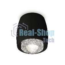 Светильник Ambrella Light XS1142020 SBK/CL черный песок/прозрачный MR16 GU5.3 (C1142, N7191)