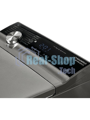 Стиральная машина Maunfeld SILVER MFWM127ISSL серебристый, загрузка вертикальная 7 кг, 1200 об/мин., класс: А+++