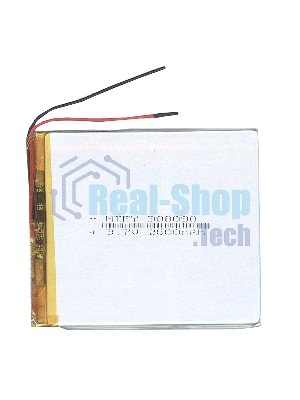 Аккумулятор Li-Pol (батарея) 3x80x90мм 2pin 3.7V/2600mAh