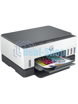 МФУ струйное HP Smart Tank 670, A4, цветной, печ. до 12 стр/мин., 4800x1200 dpi (печ.), 1200x1200 dpi (скан.), Bluetooth, USB Type-A, Wi-Fi