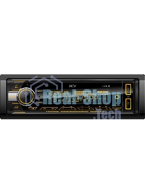 Автомагнитола ACV AVS-950BM, 1 DIN, Bluetooth, USB Type-A, AUX