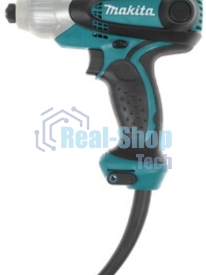 Дрель-шуруповерт Makita TD0101F, 230 Вт, 100 Нм, щеточный, ударный
