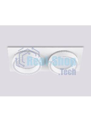 Светильник Ambrella light TN52423/2 WH/FR белый/белый матовый GX53 max 12W 210*105*45