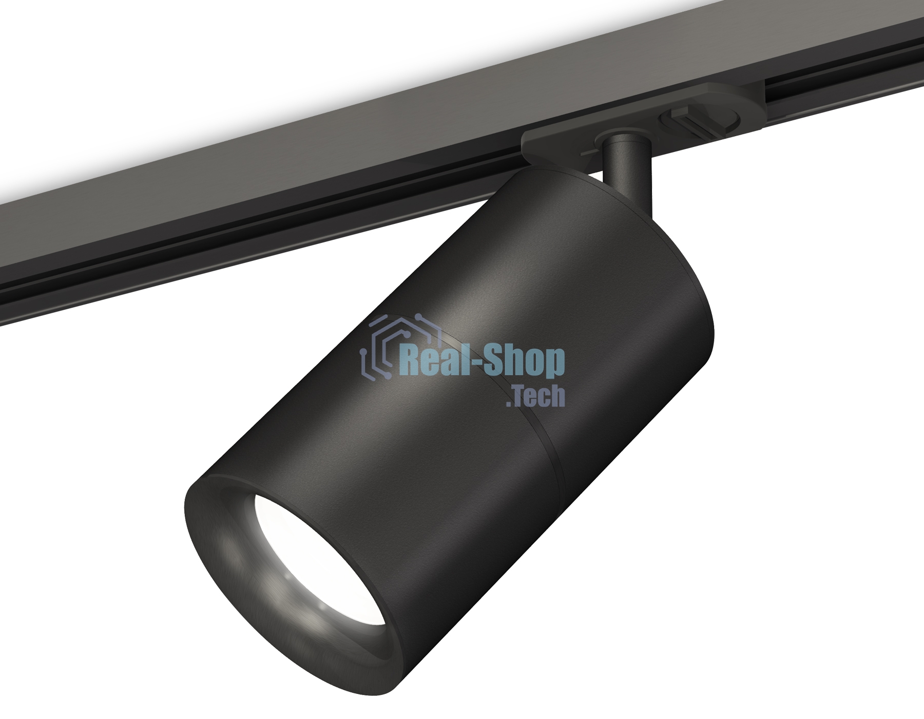 Светильник Ambrella light XT7402021 SBK/PBK черный песок/черный полированный MR16 GU5.3 (A2537, C7402, A2071, C7402, N7011)