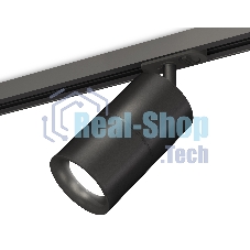 Светильник Ambrella light XT7402021 SBK/PBK черный песок/черный полированный MR16 GU5.3 (A2537, C7402, A2071, C7402, N7011)