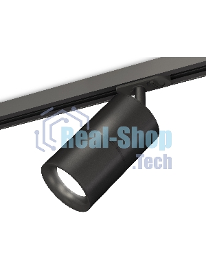 Светильник Ambrella light XT7402021 SBK/PBK черный песок/черный полированный MR16 GU5.3 (A2537, C7402, A2071, C7402, N7011)