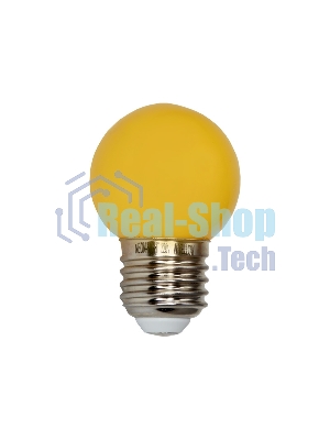 Лампа светодиодная Neon-night d-45 3 LED 1Вт шар E27 25лм 220В