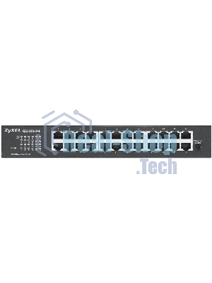 Коммутатор Zyxel GS1100-24E-EU0103F 24G неуправляемый