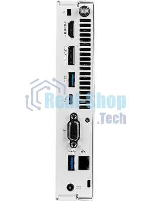 Мини ПК MSI Pro DP10 13M-025BRU i5 1340P (1.9) Iris Xe noOS 2.5xGbitEth WiFi BT 120W белый (936-B0A612-025)