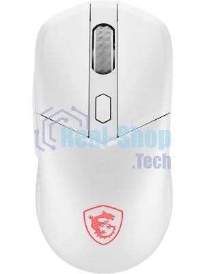 Мышь беспроводная/проводная MSI VERSA 300 Wireless белый, 8000 dpi, Bluetooth / USB, Bluetooth / радиоканал, кнопки - 6