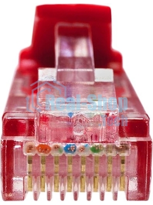 Патч-корд Suprlan 10-0152 UTP RJ-45 вил.-вилка RJ-45 cat.5e 1м красный LSZH 24AWG