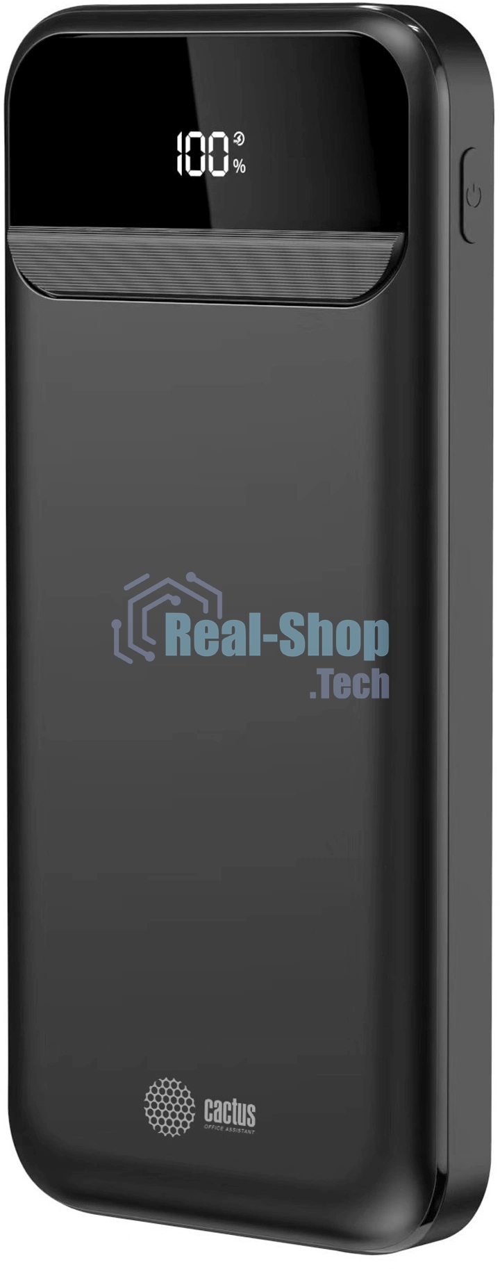 Портативный аккумулятор Cactus CS-PBFSCA-10000 10000mAh 4.5A 2xUSB-A/USB-C черный