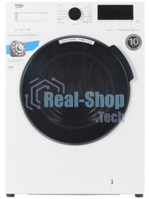 Стиральная машина Beko WSPE6H616S серебристый, загрузка фронтальная 6,5 кг, 1200 об/мин., класс: А++