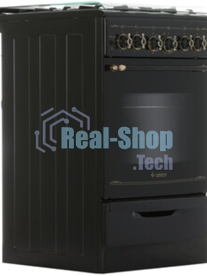 Плита газовая Gefest ПГ 5100-02 0183 черный, конфорок 4 шт, духовка 52 л, 50 см x 85 см x 58.5 см