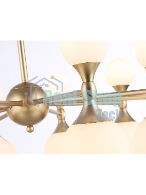 Люстра Ambrella light LH51051/20 GD/FR золото/белый матовый G9*20 max 28W D750*460