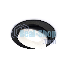 Комплект встраиваемого поворотного светильника Ambrella light XC7652084 SBK/FR черный песок/белый матовый MR16 GU5.3 (C7652, N7165)