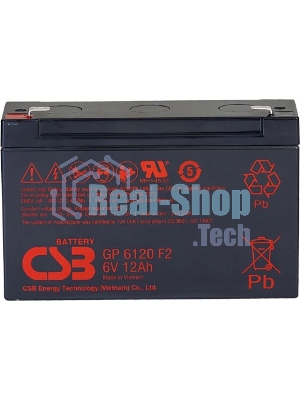 Батарея CSB GP 6120 (6V 12Ah)