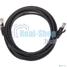 Патч-корд U/UTP Rexant cat.5e, RJ45-RJ45, 26AWG, ZH нг(А)-HF, черный, 3м