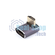 Переходник HDMI угловой папа-мама вверх