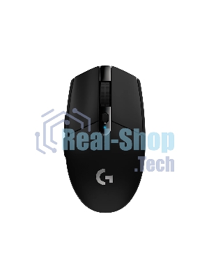 Мышь беспроводная Logitech G304 Lightspeed черный, 12000 dpi, радиоканал, USB, кнопки - 6
