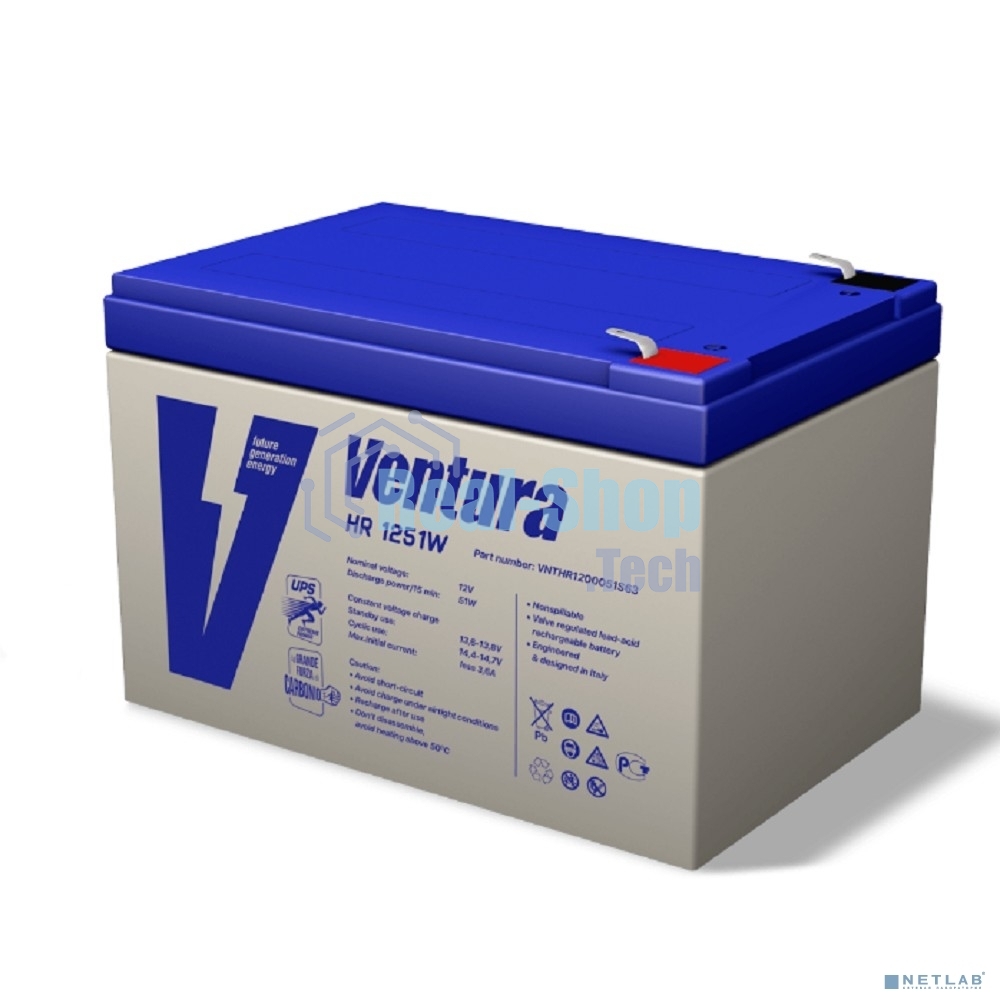Аккумулятор Ventura HR1251W 12V 12Ah