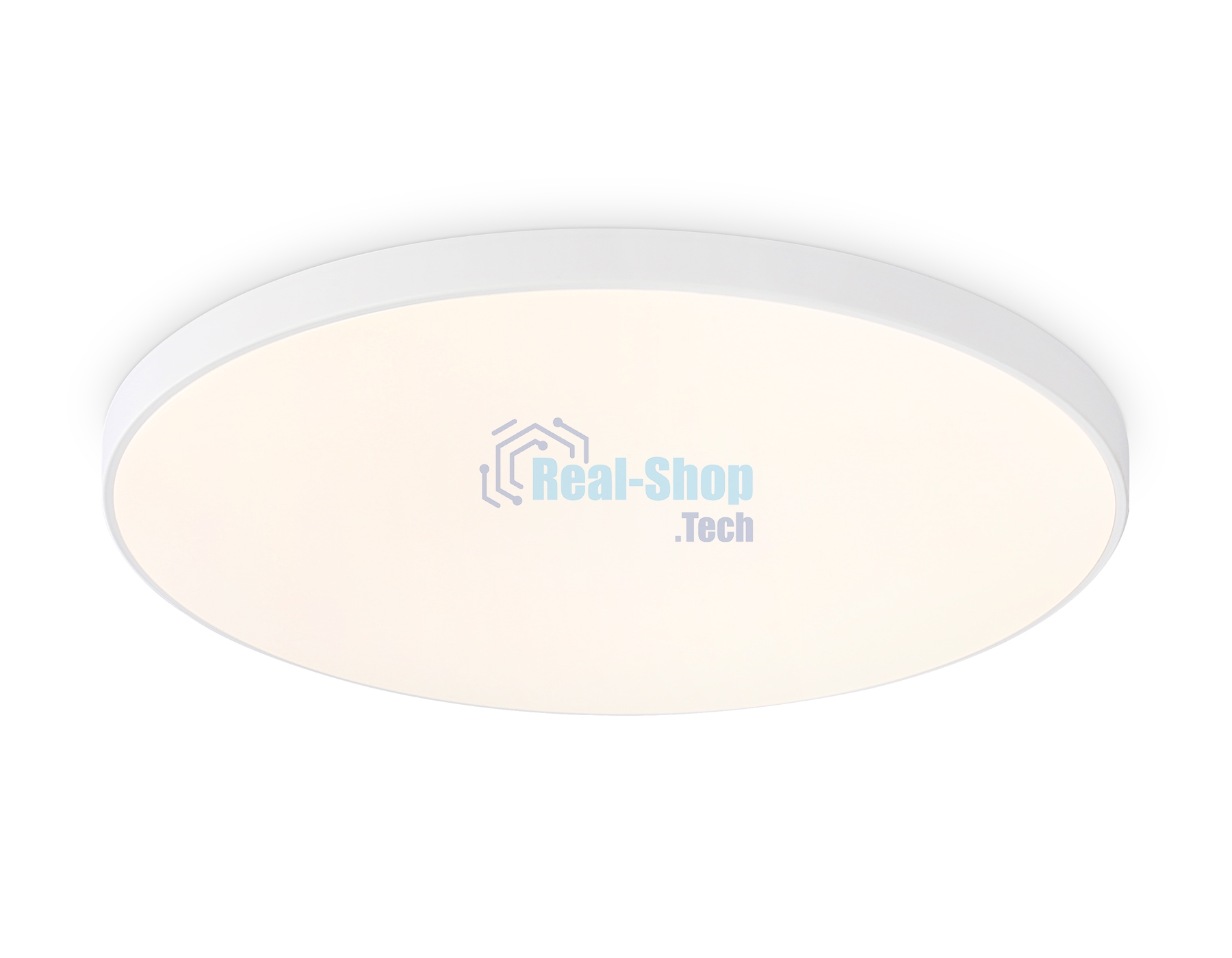Потолочный светодиодный светильник Ambrella light FZ1221 WH белый IP44 18W 4200K D302*50 (Без ПДУ)